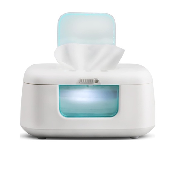 Brand New Wipe Warmer & Dispenser with LED Changing Light & On/Off Switch - Picture 7 of 7